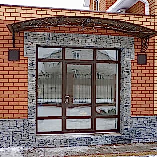 Алюминиевые двери